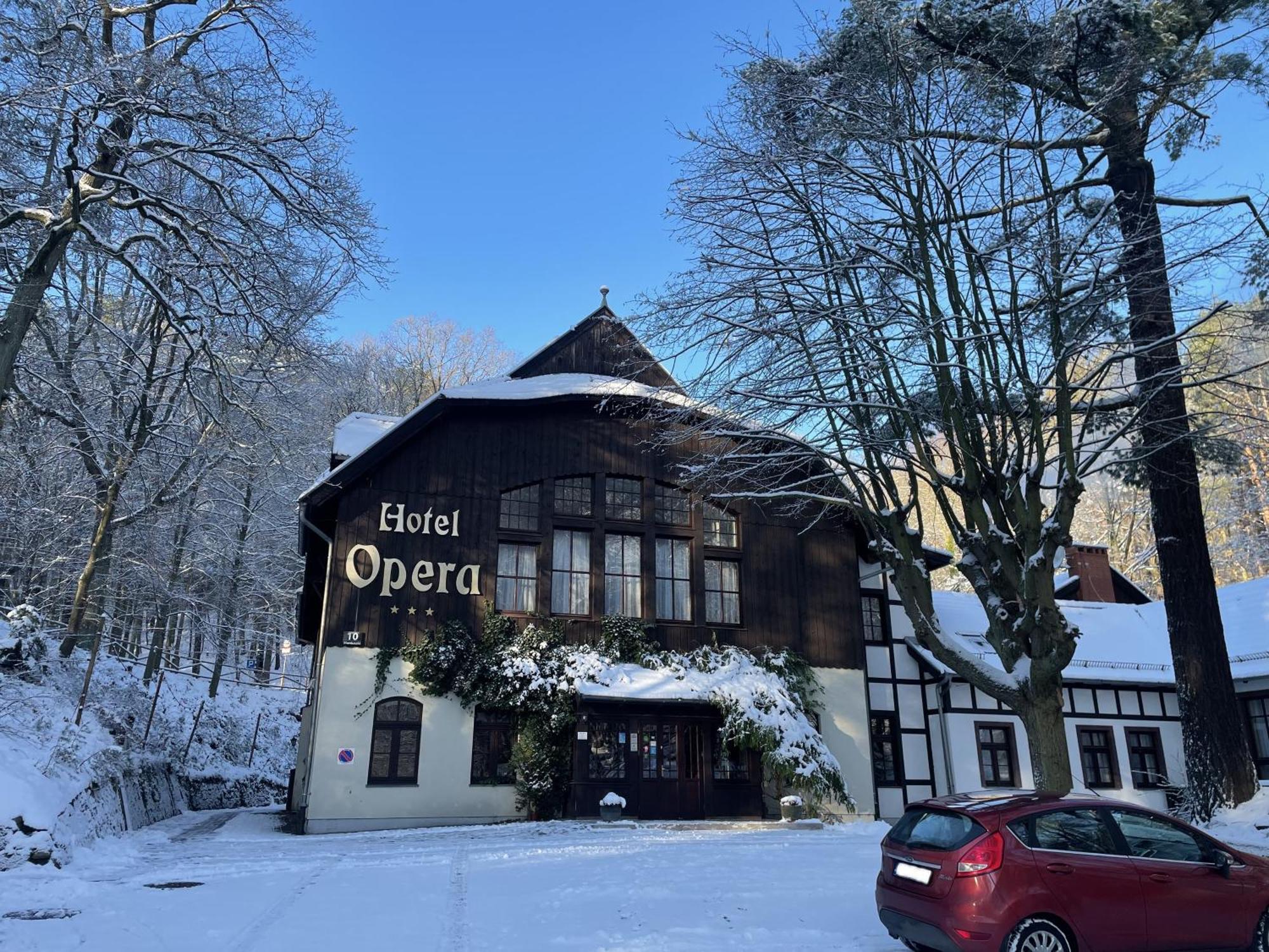 Hotel Opera Zoppot Exterior foto